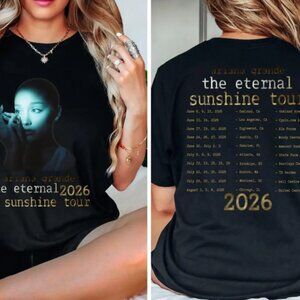 Ariana Grande The Eternal Sunshine Tour 2026 Shirt, Vintage Pop Concert Tee